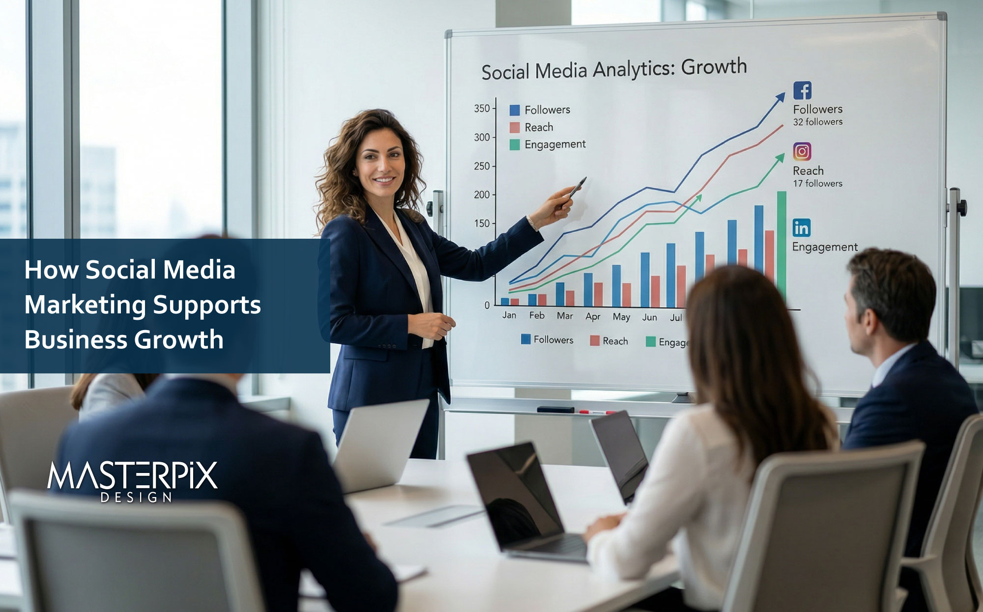 How Social Media Marketing Supports Business Success - Masterpix Design